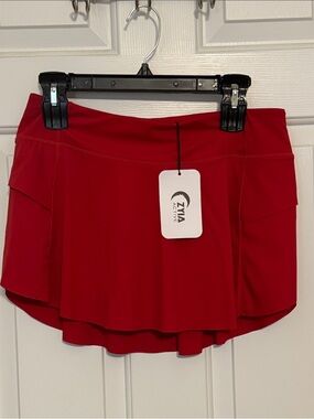 ZYIA Red Active Skort